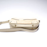Gucci 292900 GG Leather Crest Shoulder Bag