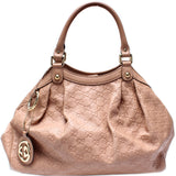 Gucci 211944 Sukey GG Leather Medium Bag