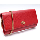 Gucci 546585 GG Marmont Chain Wallet Bag