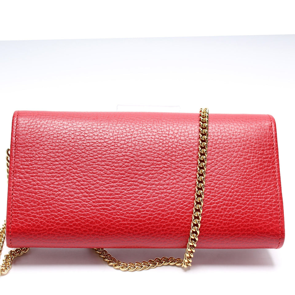 Gucci 546585 GG Marmont Chain Wallet Bag