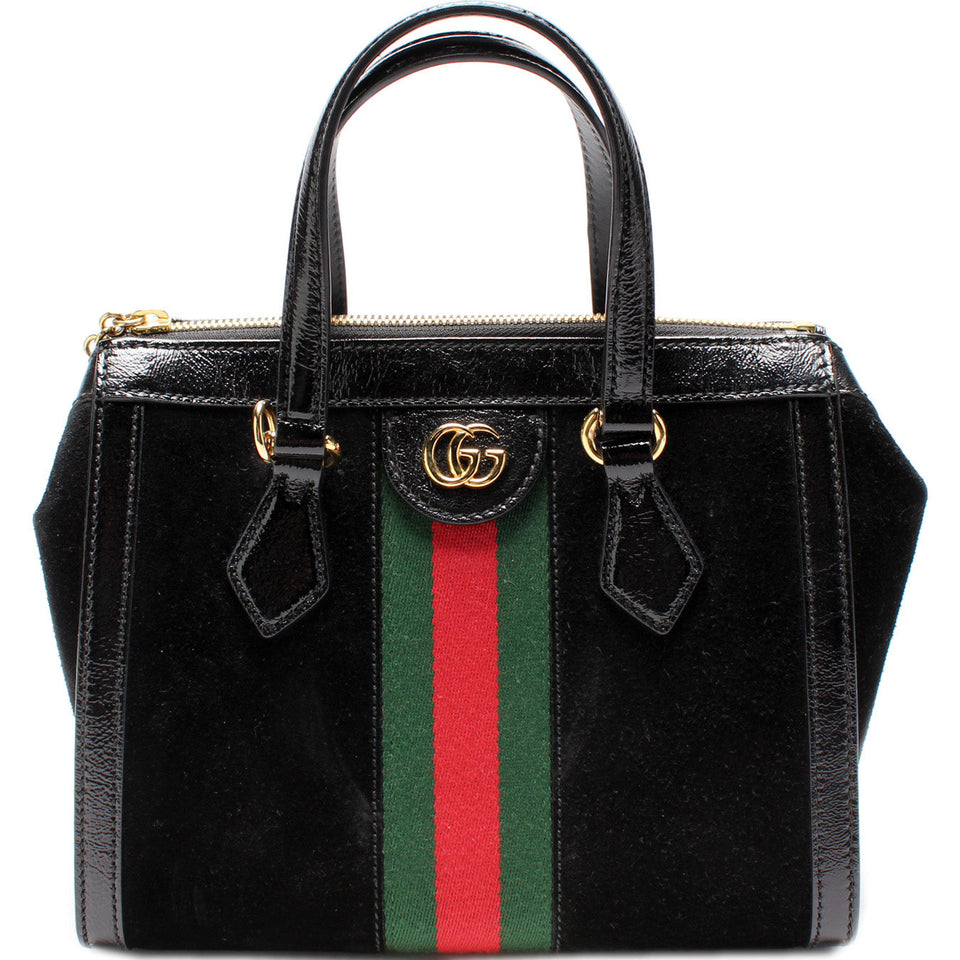 Gucci 547551 Ophidia Small Tote Suede Bag