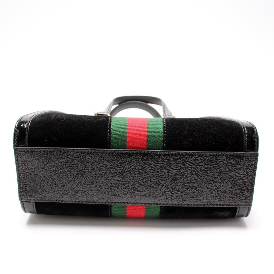 Gucci 547551 Ophidia Small Tote Suede Bag