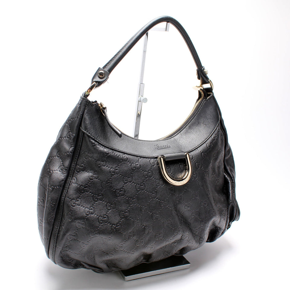 Gucci 189833 D Ring Hobo Bag
