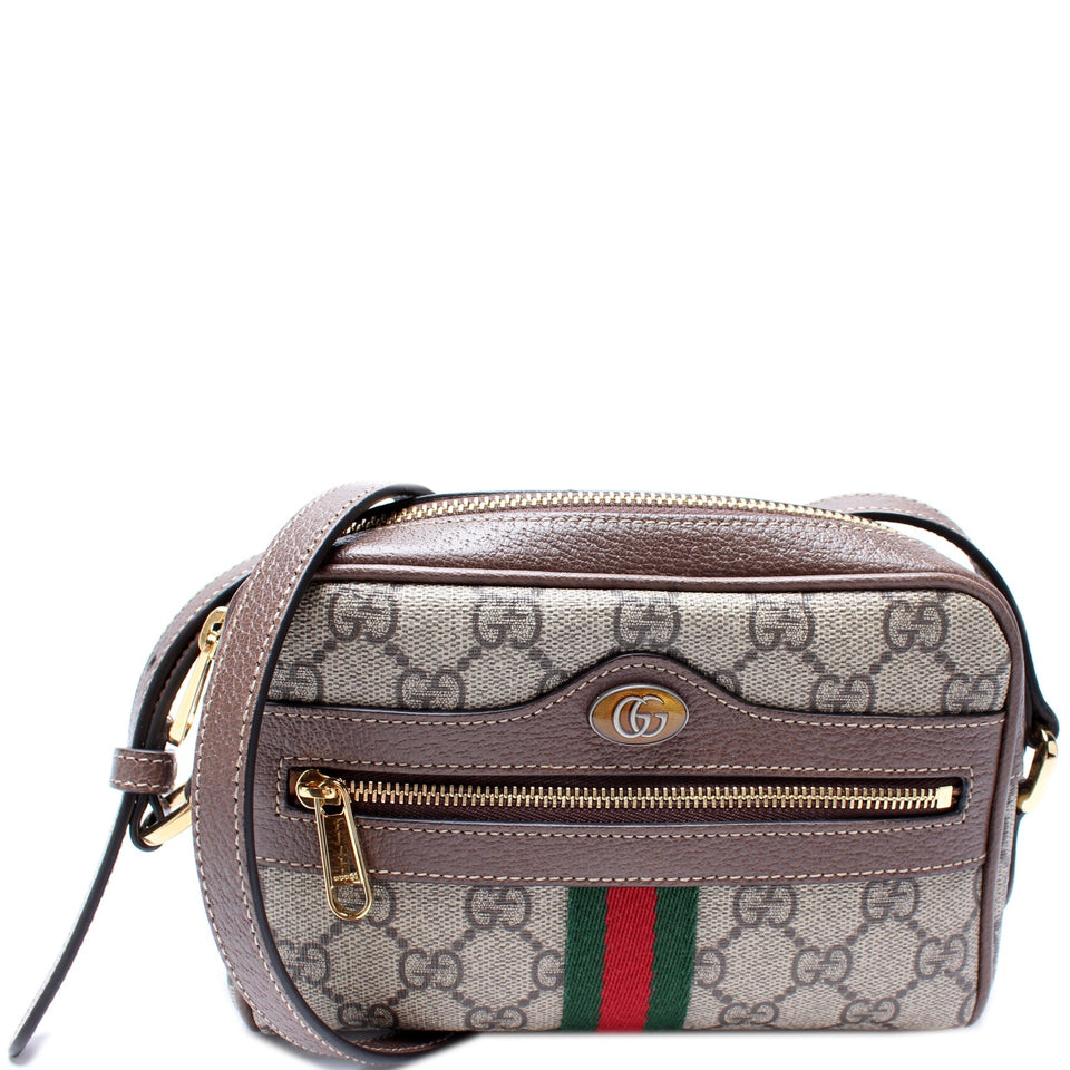 Gucci 517350 GG Supreme Mini Ophidia Bag