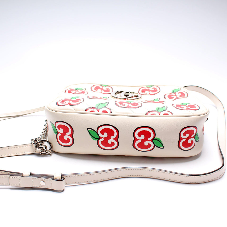 Gucci 447632 Marmont Small Leather Camera Bag
