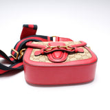 Gucci 384821 GG Canvas Lady Web Small Shoulder Bag