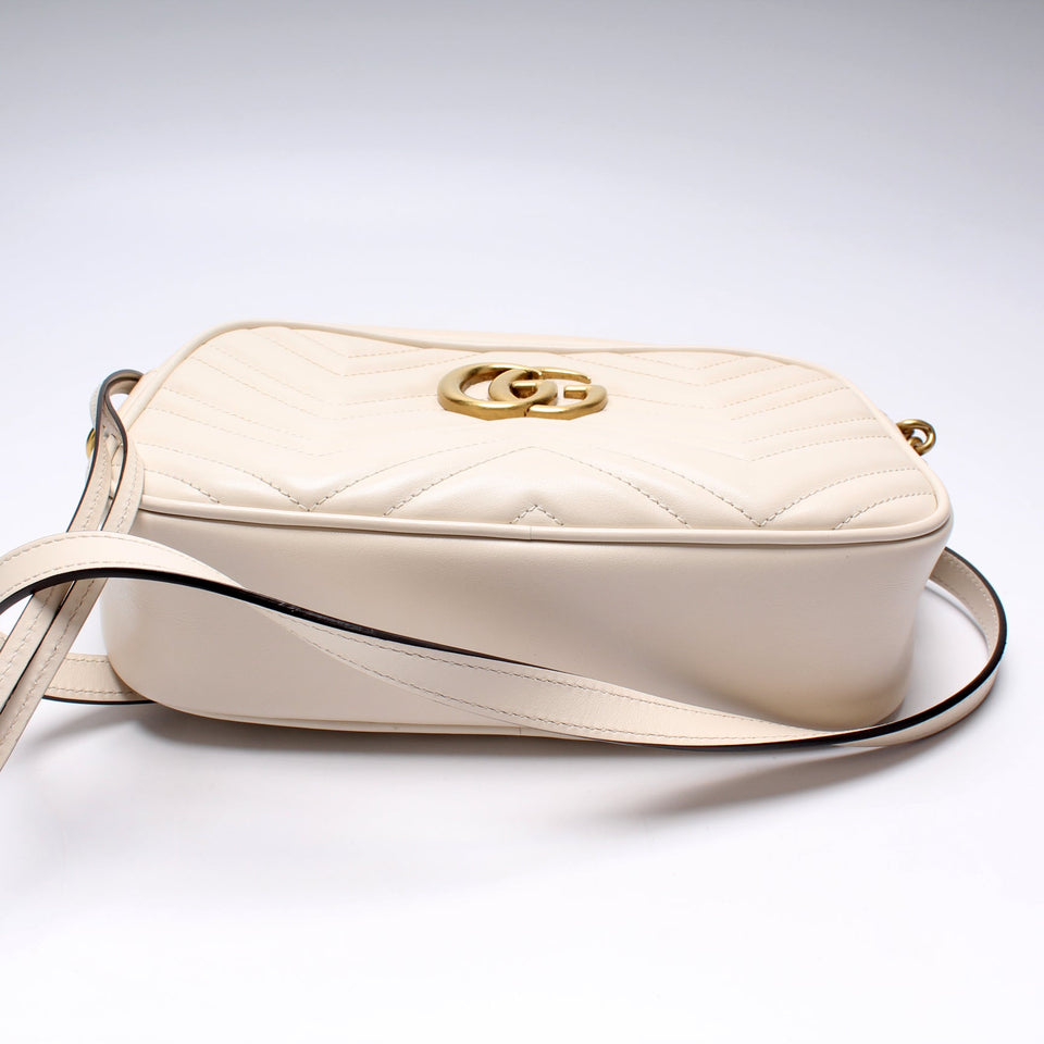 Gucci 447632 Marmont Small Leather Camera Bag