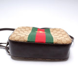 Gucci 412008 GG Canvas Bee Camera Bag