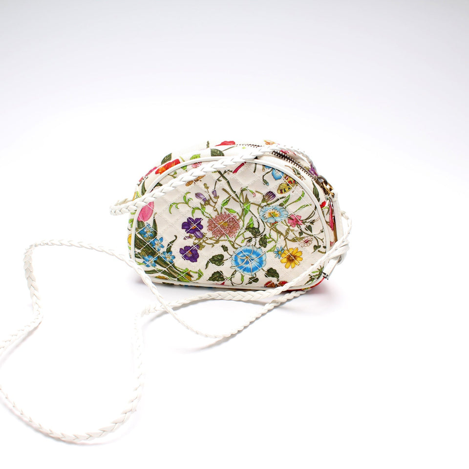 Gucci 534951 Mini Trapuntata Flora Bag