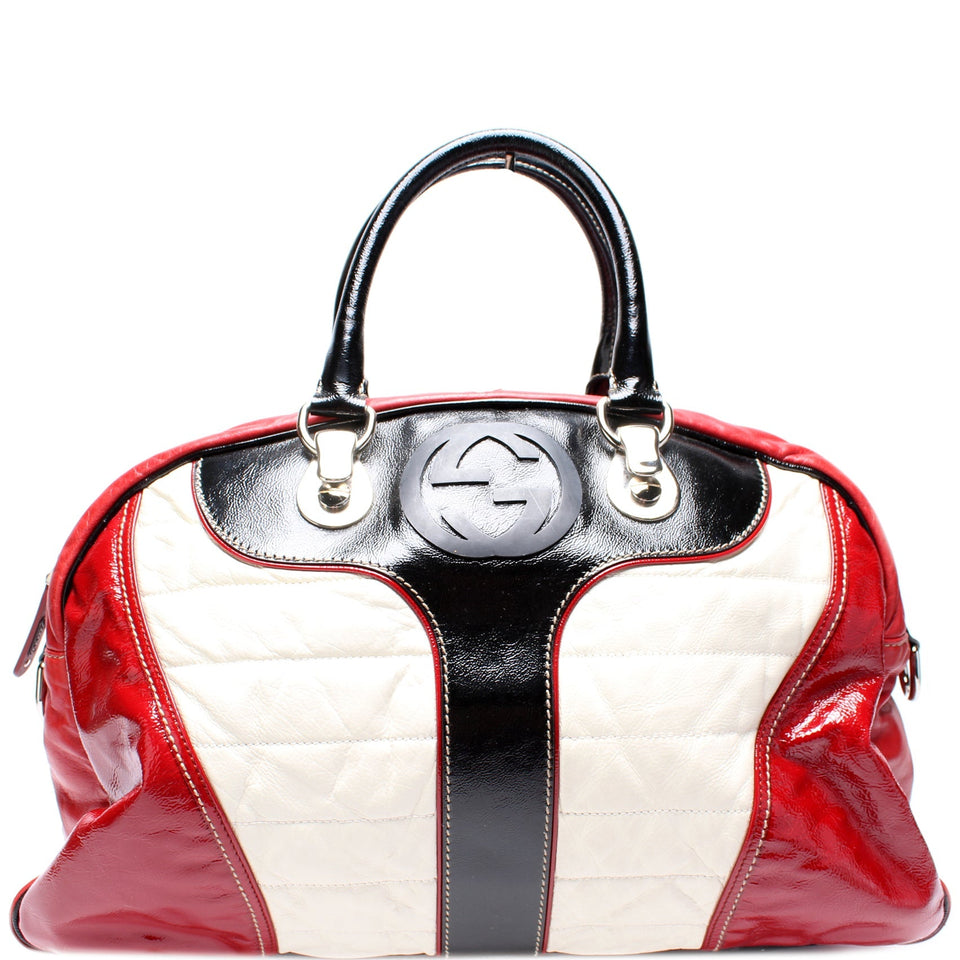 Gucci 181524 Snow Globe Bowler Bag