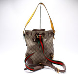 Gucci 473875 Neo Vintage Drawstring Bucket Backpack Bag