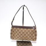 Gucci 154750 GG Canvas D Ring Cosmetic Case Bag