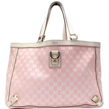 Gucci 141472 GG Canvas Abbey Tote Bag