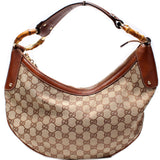 Gucci 137577 Bamboo Hobo Bag