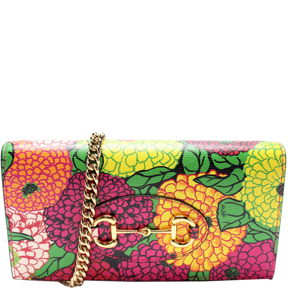 Gucci 621892 Horsebit 1955 Wallet W/ Chain Bag