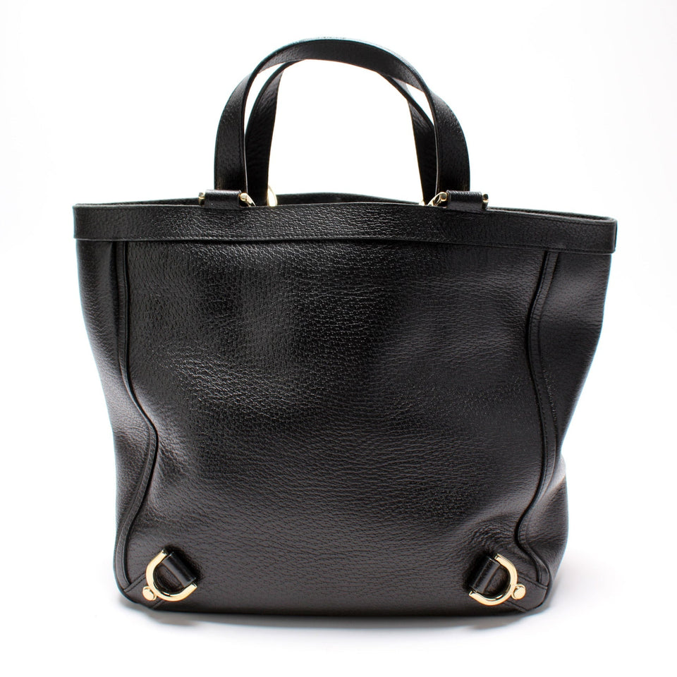 Gucci 130739 Abbey Small Leather Tote Bag