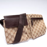Gucci 28566 GG Canvas Waist Bag