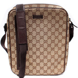 Gucci 122760 GG Canvas Crossbody Bag