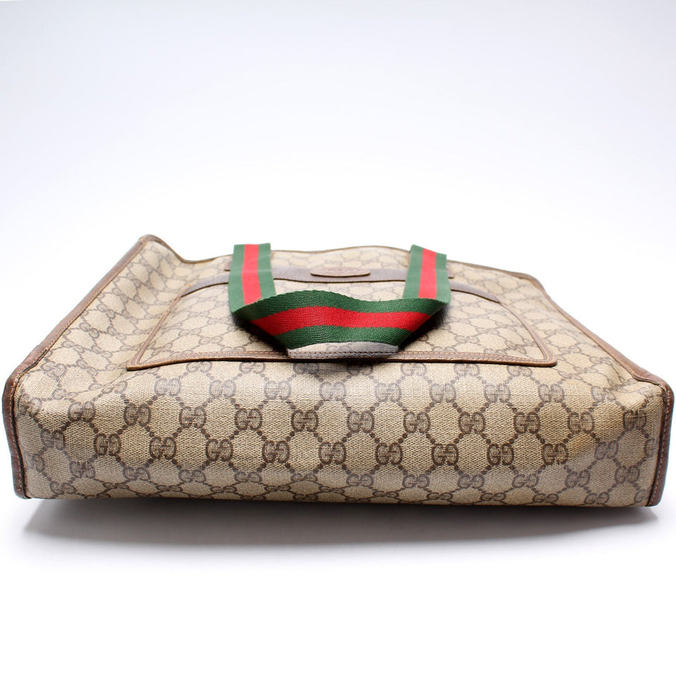 Gucci 89.02.997 GG Supreme Vintage Tote Bag