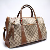 Gucci 111.02.073 GG Supreme Duffle With Strap Vintage Bag
