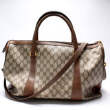 Gucci 111.02.073 GG Supreme Duffle With Strap Vintage Bag