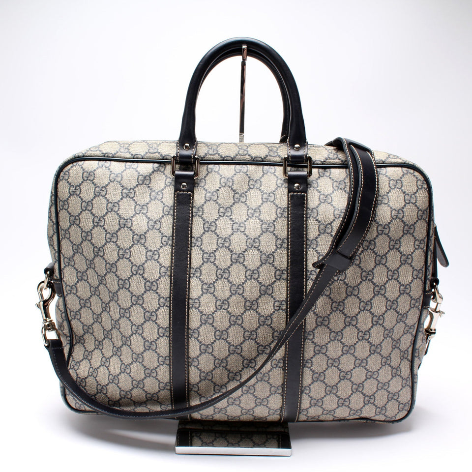 Gucci 208463 GG Supreme Briefcase Bag