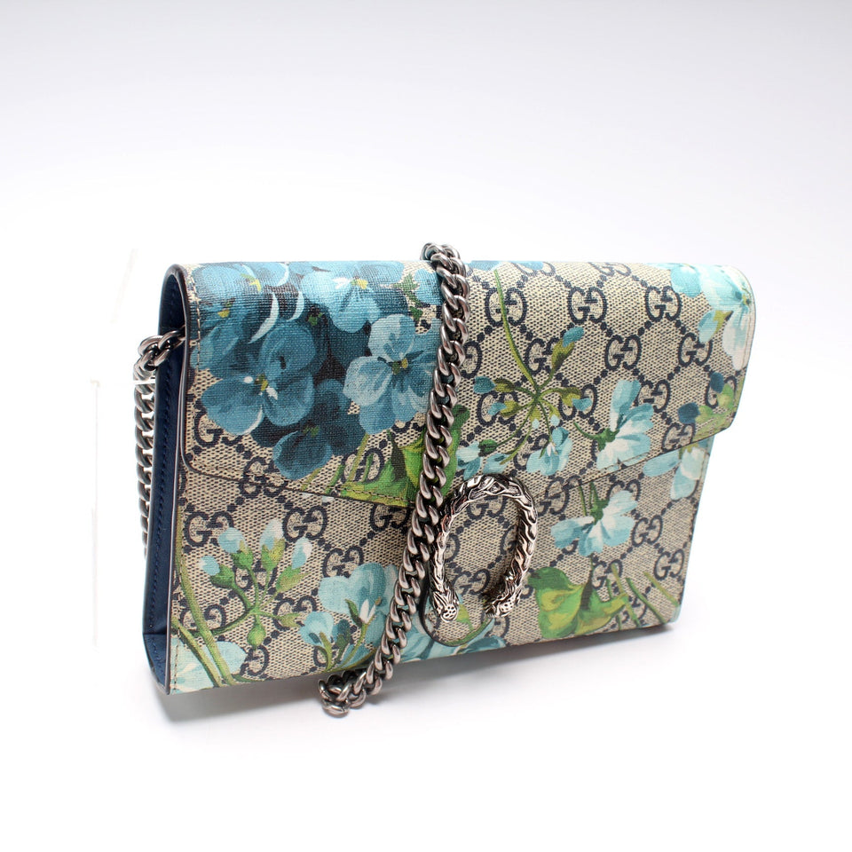 Gucci 401231 Dionysus GG Blooms Mini Wallet Bag