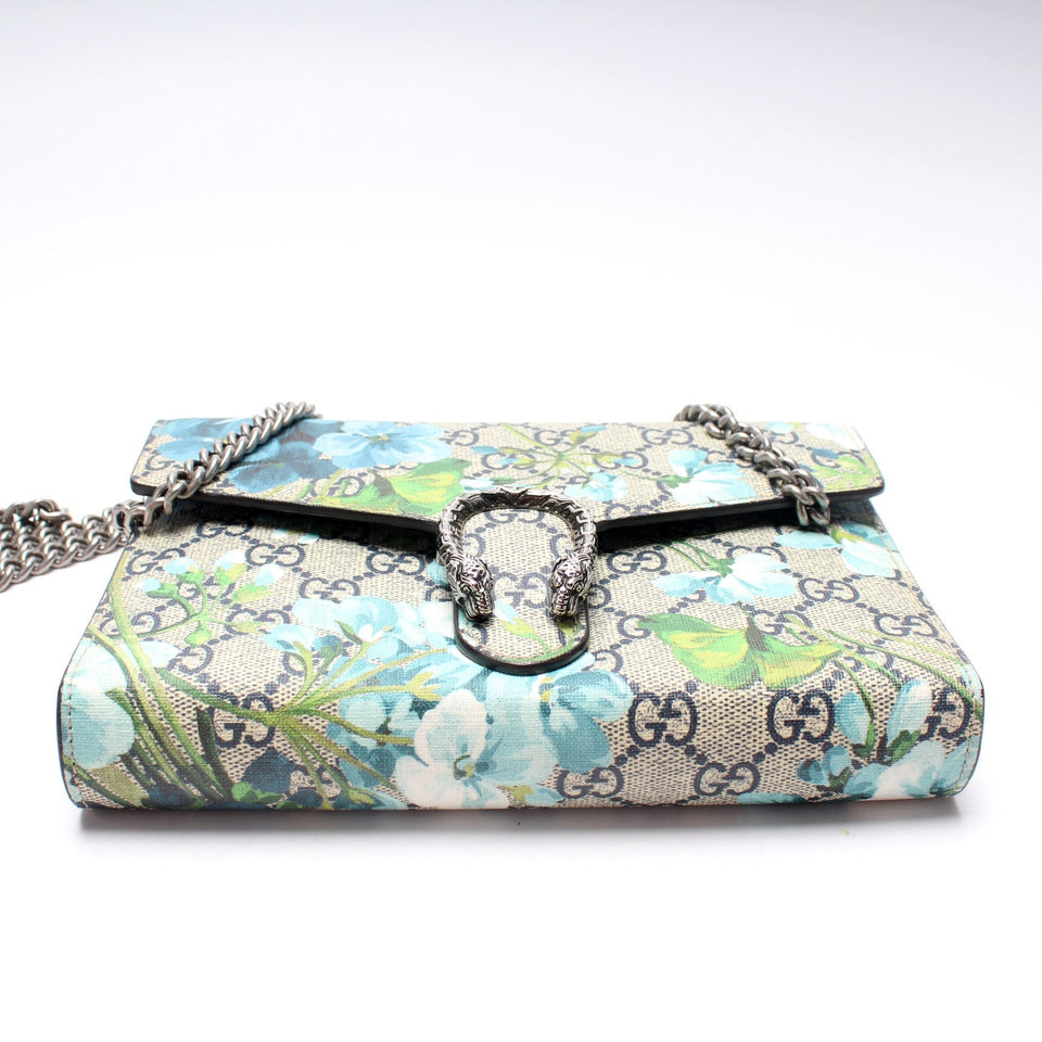 Gucci 401231 Dionysus GG Blooms Mini Wallet Bag