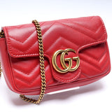 Gucci 476433 Marmont Super Mini Flap Bag