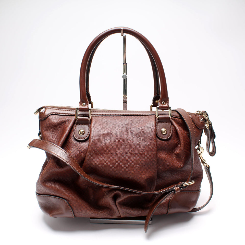 Gucci 247902 Diamante Sukey Satchel Bag