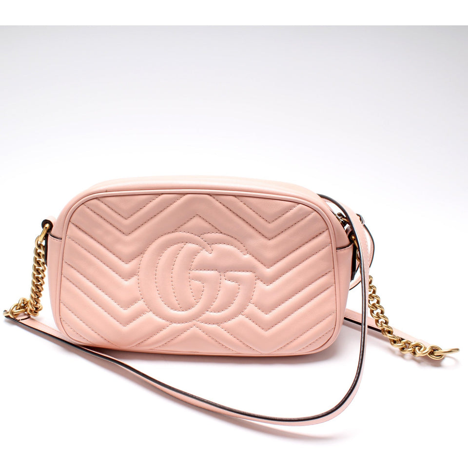 Gucci 447632 Marmont Small Leather Camera Bag