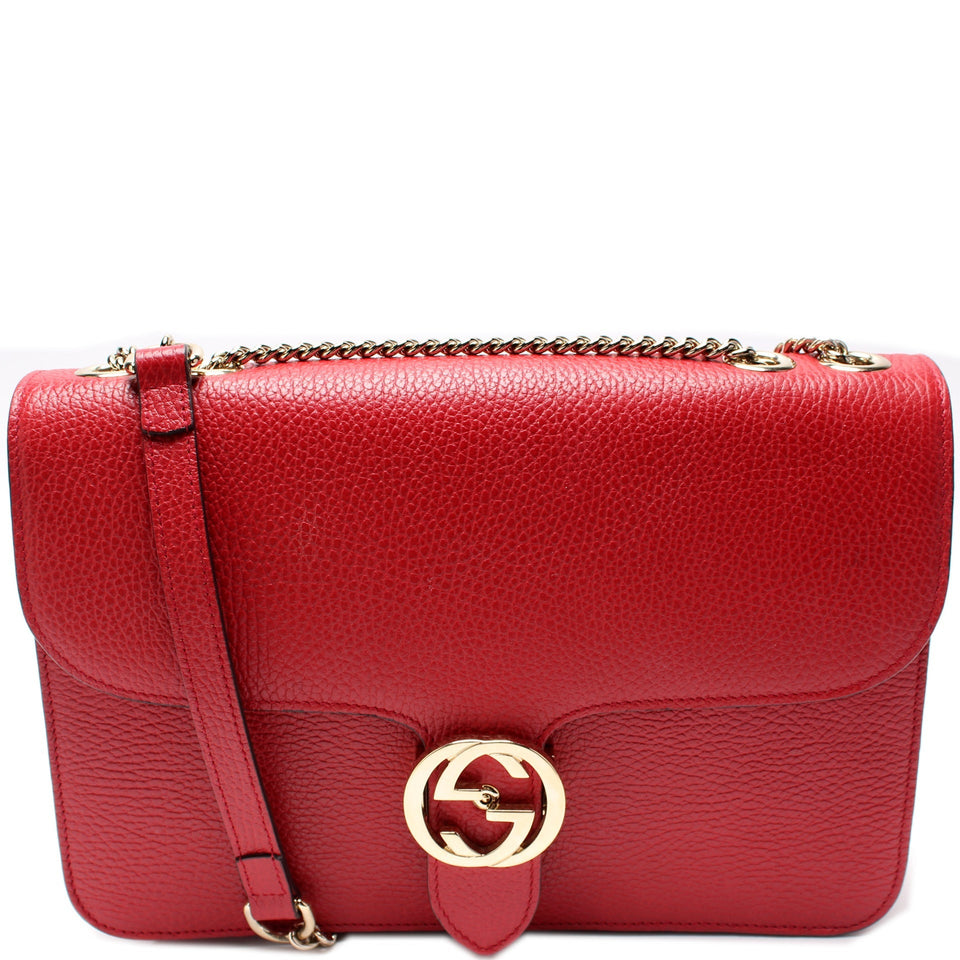 Gucci 510303 Interlocking GG Shoulder Bag