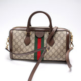 Gucci 524532 GG Supreme Ophidia Boston Medium Bag