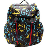 Gucci 429037 Ghost Techno Canvas Backpack Bag