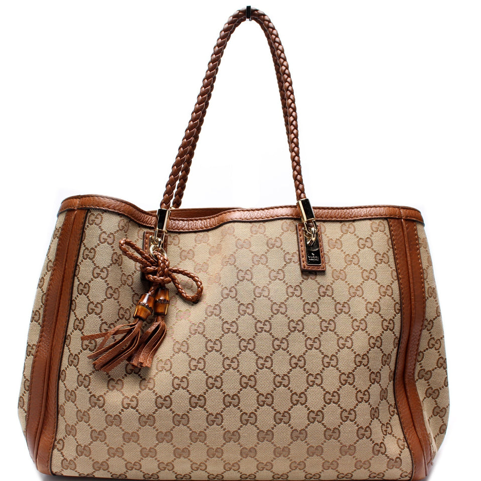 Gucci 269945 Bella GG Canvas Tote Bag
