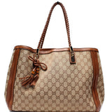 Gucci 269945 Bella GG Canvas Tote Bag