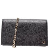 Gucci 466506 Interlocking GG Chain Wallet Bag