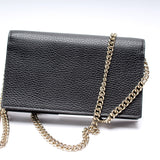 Gucci 466506 Interlocking GG Chain Wallet Bag