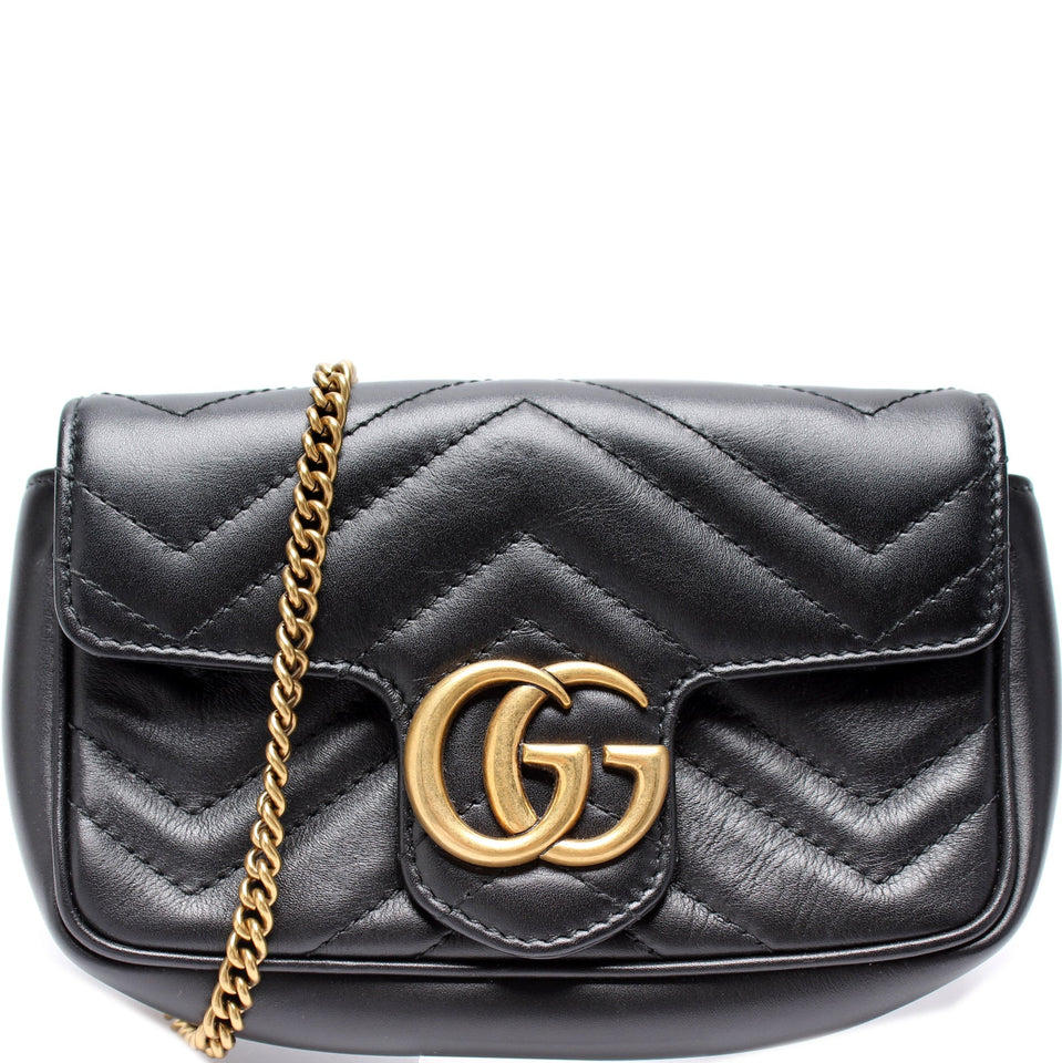 Gucci 476433 Marmont Super Mini Flap Bag