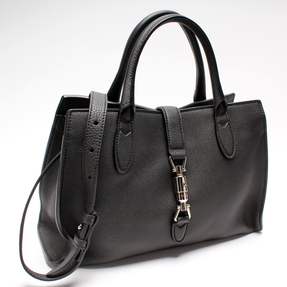 Gucci 365460 Jackie Small Tote Soft Calfskin Bag