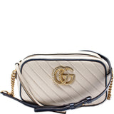 Gucci 447632 Marmont Torchon Small Leather Camera Bag