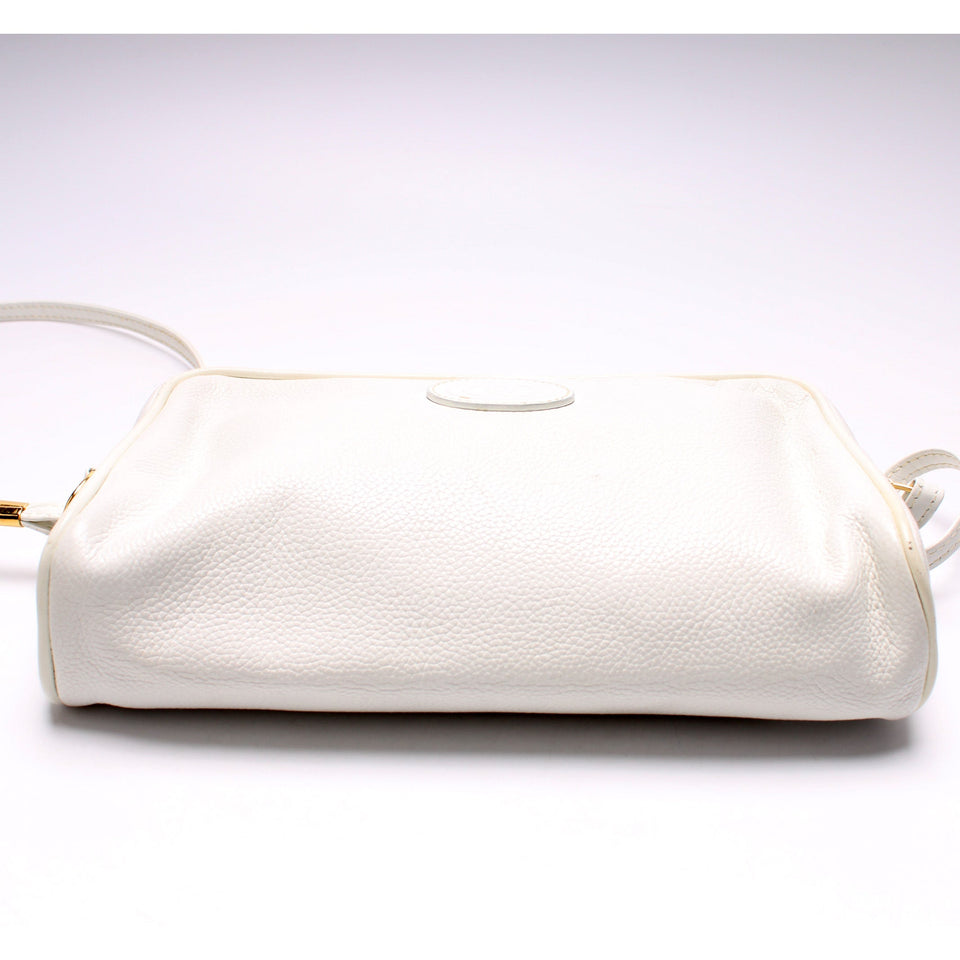 Gucci 007-1112 Vintage Leather Shoulder Bag