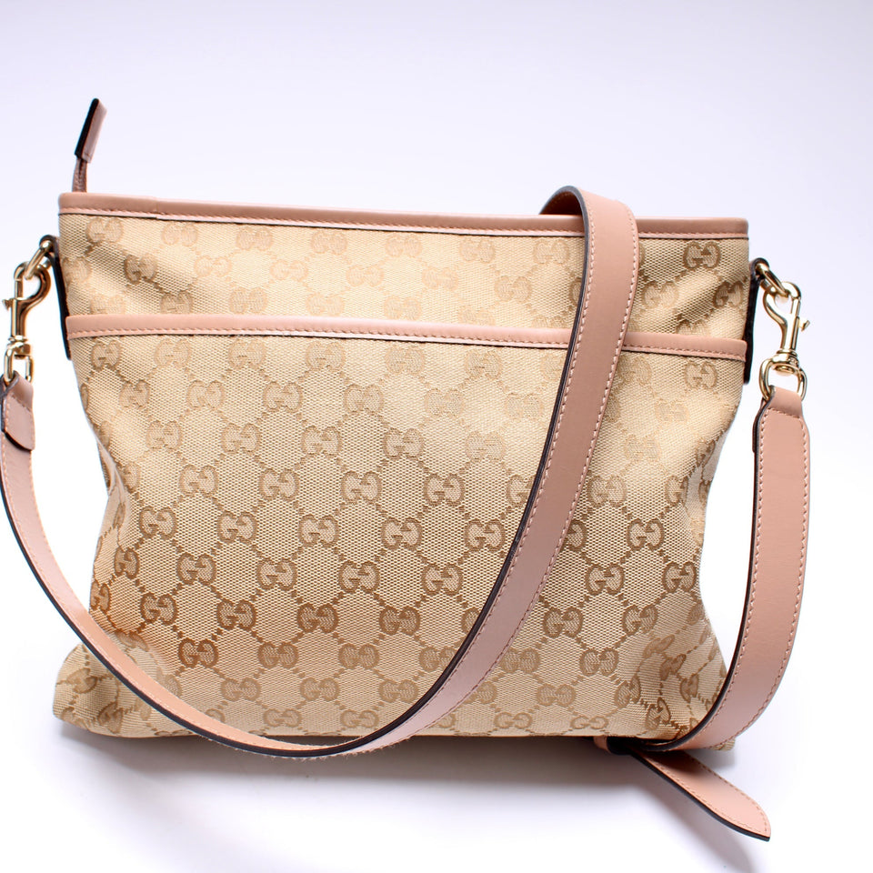 Gucci 388924 GG Canvas Crossbody Bag
