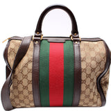 Gucci 247205 Boston Canvas Bag