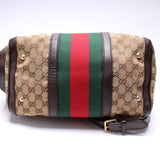 Gucci 247205 Boston Canvas Bag