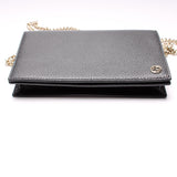 Gucci 466506 Interlocking GG Chain Wallet Bag