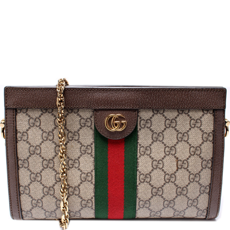 Gucci 503877 GG Supreme Ophidia Small Chain Bag
