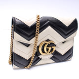 Gucci 474575 Marmont Chain Wallet Bag