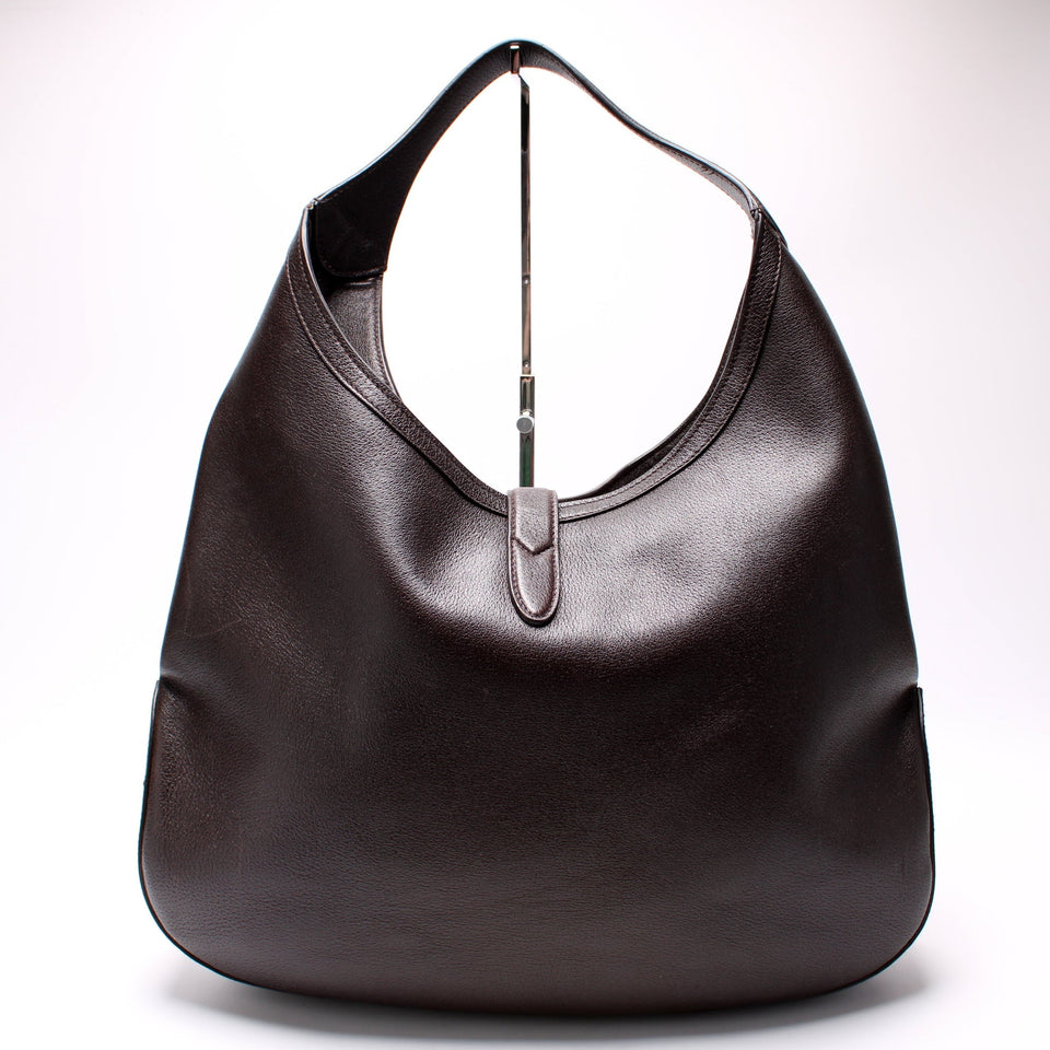 Gucci 365458 Soft Grain Medium Jackie Hobo Bag