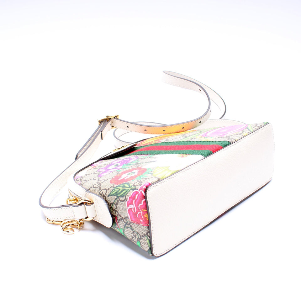 Gucci 499621 Ophidia GG Flora Small Crossbody Bag